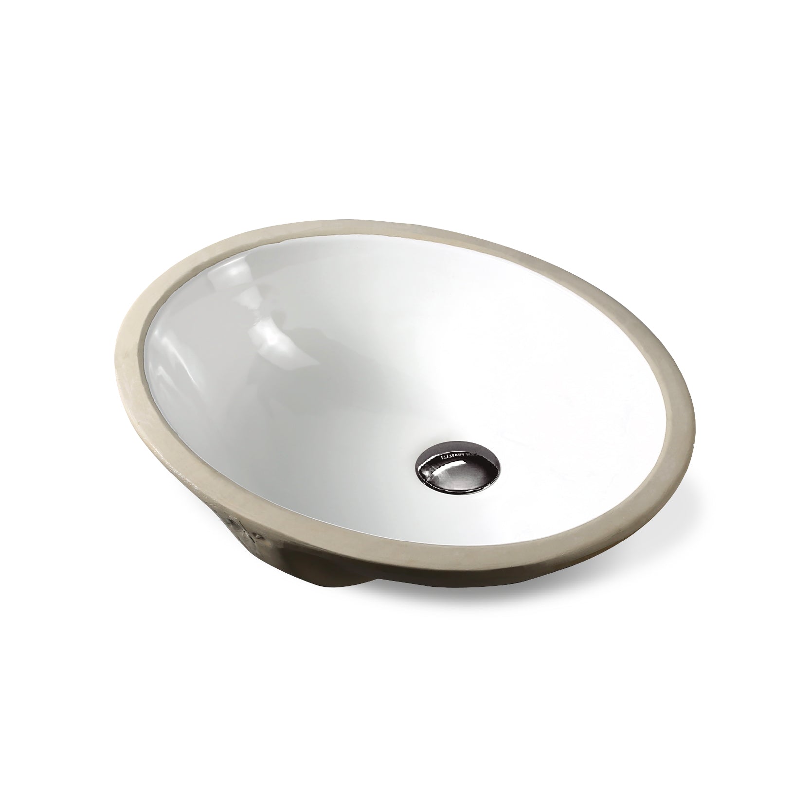 Ovalin P/Empotrar (2118-18") Mod.Ovalado Blanco 46.5X38X19 Fratelli